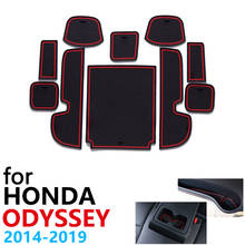 Almofada e tapete de borracha antiderrapante, para honda odyssey rc1 rc2 jdm modelo 2014 a 2019, acessórios automotivos para telefone 2018 2024 - compre barato