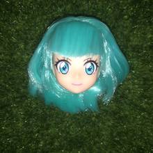 Новая мультяшная кукла голова для 20 см Lica кукла игрушки Милая женская кукла голова тело с волосами девушка игрушка 2024 - купить недорого