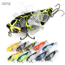 DONQL 1Pcs Trolling Fishing Lure Cicada Insect Artificial Wobblers Insect  Hard Bait Treble Hook Fishing Tackle Artificial Lure 2024 - buy cheap