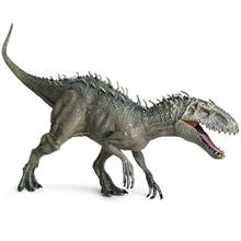 Tyrannosaurus rex dinossauro modelo de simulação de plástico animal crianças brinquedos crianças aniversário meninos presentes 34 cm 2024 - compre barato