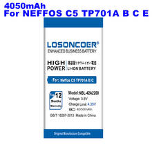 LOSONCOER-Batería de repuesto para NBL-42A2200, 4050mAh, 3,8 V, para neffos C5, TP701A, B, C E, alta calidad, en Stock + herramientas 2024 - compra barato