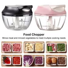 Manual Food Vegetable Chopper Compact Shredder Mincer Easy Pull Food And Processor For Fruits Vegetables Herbs Onions Garlic 2024 - buy cheap