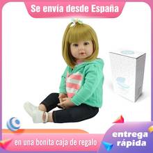 NPK-Muñeca realista de bebé Reborn de silicona, juguete de bebé de 47cm/60cm 2024 - compra barato