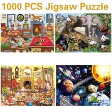 1000 PCS Puzzle Educational Toys Landscape Space Stars Adult Super Difficult Decompression Toy Solar System Planets 2024 - buy cheap