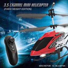 Mini Alloy Remote Control Helicopter Quadrocopter Aircraft Drone For Kids Children's Electric Toys Birthday Gift TSLM1 2024 - buy cheap