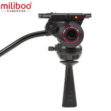 miliboo MYT803 Upgraded Adjustable Damping DSLR Aluminium Video Camera Tripod Fluid Head 2024 - buy cheap