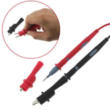 1 Pairs Alligator Crocodile Multimeter Test Leads Clamps Voltage Test Clip Clamps Probes for Multimeter Tester Meter Probe 2024 - buy cheap