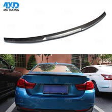 Carbon Fiber Rear Spoiler For BMW F32 Rear spoiler Trunk Wing 420I 428I 435I Coupe M4 Style 2014 2015 2016 2017 2018 2019 2024 - buy cheap