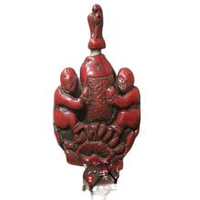 Antique ornament red coral snuff bottle home decoration office creative  figure 2024 - buy cheap