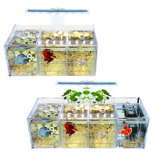Conjunto de mini bombas de água para aquário, led acrílico para tanque de peixes betta 2024 - compre barato
