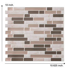 3D Self Adhesive Mosaic Wall Tile Peel and Stick Wallsticker Tile DIY Kitchen Cooking Concepts Foil Backsplash Wall Tile Sticker 2024 - buy cheap