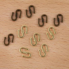 1000pcs End Connectors S Shape Hook Clasps Findings DIY Crafts Necklaces Bracelets End Clasps Connectors 2024 - buy cheap