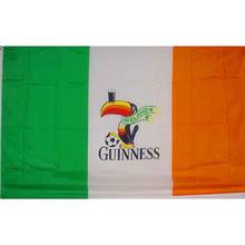 Ireland Irish Guinness Guiness Beer Flag 3x5FT banner 100D 150X90CM Polyester brass grommets custom flag 2024 - buy cheap