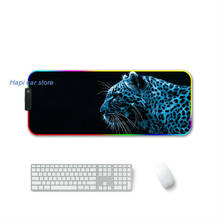 RGB Gaming Mouse Pad Large Led Computer Gamer Mousepad Big Mouse Mat XXL Carpet for Keyboard Desk Mat Mause with Backlight 2024 - buy cheap