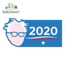 EARLFAMILY 13cm x 6.4cm For Bernie Sanders Caricature Sticker Decal Occlusion Scratch Custom Printing Suitable For VAN RV 2024 - buy cheap