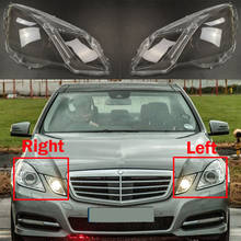 Car Headlight Cover For Mercedes-Benz E-Class W212 E250 E260 E300 E350 E400 E500 E550 2010-2013 Lampshade Glass Shell Lampcover 2024 - buy cheap
