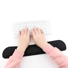 1pcs Black Support Comfort Gel Wrist Rest Pad for PC Keyboard Raised Platform Hands 2024 - buy cheap