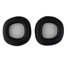 Substituição almofadas de ouvido almofada cobre esponja espuma earpads para plantronics áudio 355 955 gamecom 307 fone ouvido 2024 - compre barato