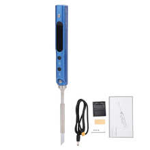 Electric Soldering Iron Set Mini Digital Display Temperature Adjustable SQ-001 Blue Soldering Iron Weldding Tool New 2024 - buy cheap