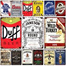 Beer Metal Sign Vintage Plaque Tin Sign Plate Wall Decor For Bar Club Man Cave Art Painting Poster Gift Custom Wholesale 2024 - buy cheap