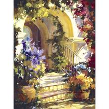 Beautiful oil painting Landscapes Fragrant Entry Hand painted canvas artwork for dinning room 2024 - buy cheap