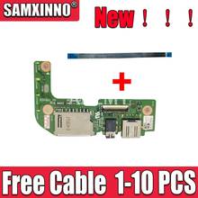 SAMXINNO оригинал для ASUS X555 X555U X555UJ_IO USB аудио кард-ридер плата с кабелем REV: 2,0 MB 100% Протестировано Быстрая доставка 2024 - купить недорого