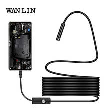WANLIN Android Phone Inspection Camera 1M 2M 5M 3.5M 7/5.5mm lens Endoscope  IP67 Waterproof 480P HD micro USB Snake Camera 2024 - buy cheap