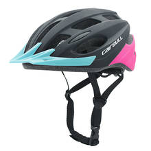 Cairbull capacete ciclístico ajustável, equipamento de segurança para ciclistas, bicicleta mountain bike e bmx 2024 - compre barato