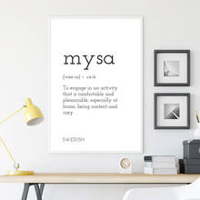 Mysa-impresión en lienzo de definición, pintura nórdica escandinava sueca, póster minimalista, regalo de casa, decoración artística de pared para sala de estar 2024 - compra barato