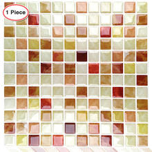 Premium Modern Self Adhesive Backsplash Mosaic Wall Tiles Sticker DIY Kitchen Bathroom Home Decor Vinyl 2024 - buy cheap