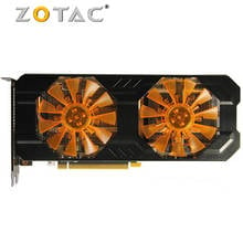 Placa de vídeo original zotac gtx 760 2gb, placa gráfica 256bit gddr5 para nvidia geforce gtx760 2gd5 pci-e hdmi, mapa gk104 2024 - compre barato