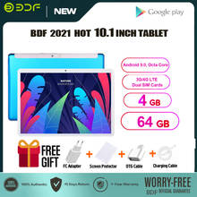 Bdf-tablet 10 android 2021 quad core, 2gb/32gb, 3g, chamada telefônica, pc, wi-fi, bluetooth, suporta google model, tablet android 2024 - compre barato