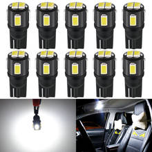 Luz led t10 para carro volvo 10x, w5w, xc60, xc90, s60, v70, s80, s40, v40, v50, xc70, v60, c30, 850, c70, xc, 60 leds para automóvel, 12v 2024 - compre barato