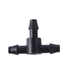 Barbed T Piece 3 Way 4/7mm Connector T Shape Three Hole Pipe Barbed Connector Garden Watering Pipe Hose Tee Joint Micro Drip Ir 2024 - buy cheap