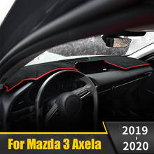 Чехлы для приборной панели автомобиля Mazda 3 Axela BP 2019 2020, коврик для защиты от светильник, Солнцезащитный коврик, ковры для приборной панели, анти-УФ аксессуары 2024 - купить недорого