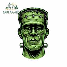 EARLFAMILY 13cm x 8cm for Color of frankenstein head Car Truck Decal DIY Occlusion scratch Car Styling waterproof Stickers decor 2024 - buy cheap