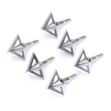 3/6/12pcs Broadheads Cross Star Arrow Heads Tip Point Diameter 6.2mm for Outdoor DIY Bow and Arrow Archery Hunting Shooting 2024 - buy cheap