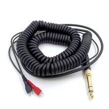 6,5 мм адаптер для наушников сменный пружинный кабель для Sennheiser HD25 HD560 HD540 HD480 HD430 414 HD250 наушники 2024 - купить недорого