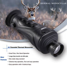 A6 Тепловизионный монокуляр ночного видения ИК-термографическая камера 4 цветовой палитры Режим изображения 384x288 Тепловизор для охоты 2024 - купить недорого