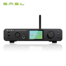 SMSL DP3 DSD HIFI Цифровой поворотный жесткий диск, сбалансированный и несимметричный усилитель для наушников, Wi-Fi Сетевой музыкальный плеер 2024 - купить недорого