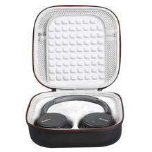 Estuche rígido de protección para auriculares, bolsa de transporte, cubierta de almacenamiento de protección grande para auriculares Sony WH-CH700N, nueva 2024 - compra barato