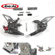 Arashi For DUCATI 959 Panigale 2016 - 2017 CNC Rider Adjustable Footrest Foot Pegs Rearset Foot Rests Silver Black Gold Aluminum 2024 - buy cheap