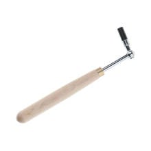 Práctica llave de regulación de afinación de Piano Grand/Vertical de acero con mango de madera DIY 75cm 2024 - compra barato