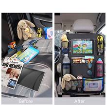 Водонепроницаемая сумка для хранения мелочей в автомобиле, защитный чехол на заднее сиденье автомобиля для детей, защитный коврик для детей 4x7c 2022 - купить недорого