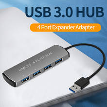 Adaptador expansor de 4 puertos USB 3,0 HUB de alta velocidad, transmisión de sincronización de datos de 5Gbps, divisor estable, lector de tarjetas, convertidor de altavoz 2024 - compra barato