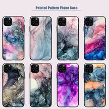 TPU Case For iPhone 11 Pro XS Max XR X 7 8 6 6S Plus Shockproof Color Ink Case For iPhone 12 Pro Max 12 Mini SE 2020 Back Cover 2024 - купить недорого