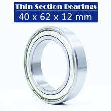 6908ZZ Bearing ( 5 PCS ) 40*62*12 mm Thin Section 6908 ZZ Ball Bearings 6908Z 61908 Z 2024 - buy cheap