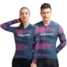 Hot Pro Team Bike Clothing Men Summer Long Sleeve Bicycle Jersey Women Racing Sportswear Cycling Set for Couples Mtb Riding Suit 2024 - buy cheap