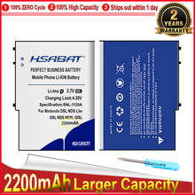 HSABAT 0 Cycle 2200mAh Battery for Nintendo DSL for NDS Lite for DSL NDS DSLNDS Replacement Accumulator 2024 - buy cheap