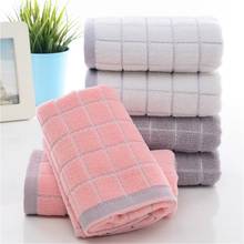 Wholesale British Style Simple Fashion Cotton Striped Washcloth Home Bathroom Grooming Travel Hotel Portable Quick-drying Towel 2024 - buy cheap